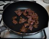 牛肉とナスのバジル炒め作り方3写真