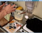 底辺飯月末編03 たこ焼き作り方1写真