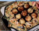 底辺飯月末編03 たこ焼き作り方7写真