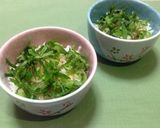 ✿鰻丼ならぬ大葉たっぷりミニ穴子丼✿作り方1写真