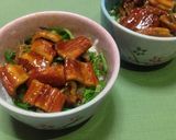 ✿鰻丼ならぬ大葉たっぷりミニ穴子丼✿作り方2写真