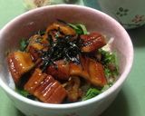 ✿鰻丼ならぬ大葉たっぷりミニ穴子丼✿作り方3写真