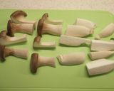 エリンギの豚バラ巻き~ももジュレがけ~作り方1写真