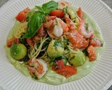 アボカドクリームの冷製パスタ作り方6写真