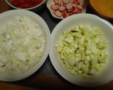 ズッキーニ入り…「夏野菜炒飯」作り方1写真
