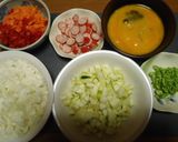 ズッキーニ入り…「夏野菜炒飯」作り方2写真