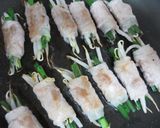 簡単！もやしとニラin肉巻き♪作り方8写真