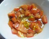 夏にさっぱり✿トマト＆バジルそうめん作り方1写真
