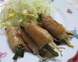簡単！もやしとニラin肉巻き♪作り方14写真