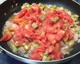 完熟トマトの夏野菜パスタ作り方10写真