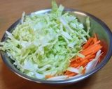 コールスローサラダ作り方1写真