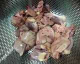 レバーのにんにく焼き作り方1写真