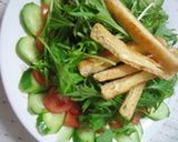 お揚げと水菜のサラダ。作り方7写真