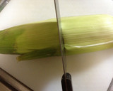 ビールのおつまみ⌒☆とうもろこしの塩茹で作り方1写真