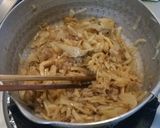 簡単材料少なく大根と油揚げと豚肉の炒め煮作り方8写真