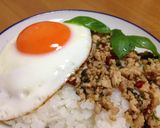 【常備用】ガパオ【タイ風鶏ひき肉そぼろ】作り方7写真