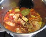豆腐と海老のトマトスープ作り方5写真
