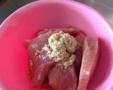 塩麹で作るヘルシートンテキ作り方1写真