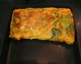 お弁当に！小松菜入り厚焼き卵作り方3写真