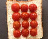プチトマトのオープントースト作り方3写真