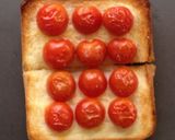 プチトマトのオープントースト作り方4写真