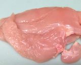 シュガーカットで胸肉叩きそぼろ・南瓜煮物作り方1写真