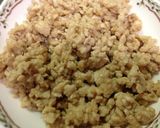 シュガーカットで胸肉叩きそぼろ・南瓜煮物作り方6写真