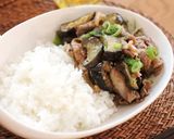 簡単♪メインが直ぐできる！茄子と豚味噌丼作り方8写真