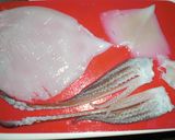 するめいかの刺身作り方2写真