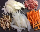 ★びっくりの豚汁★作り方1写真