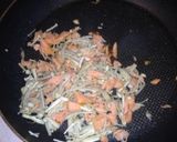 サーモンのクリームチーズソースパスタ作り方3写真