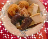 茄子とがんもと厚揚げのさっぱり煮作り方4写真