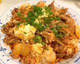 豆腐入り豚キムチ★作り方8写真