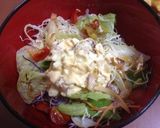 卵サラダうどん作り方6写真