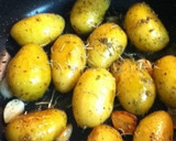新ジャガとニンニクのまるごと焼き作り方4写真
