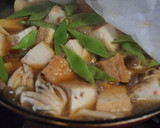 息子の大好物！鶏と厚揚げのうまい煮物作り方2写真