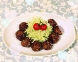 食欲をそそる！甘辛酢肉団子♫作り方8写真
