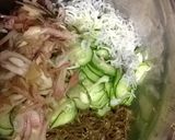 味付け不要！キューリとモズクの酢の物☆作り方1写真