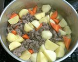 ちょっぴり甘めの肉じゃが作り方4写真