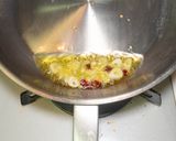 鶏ときのこのトマトソースパスタ作り方3写真