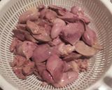 簡単！鶏レバーの照り照り焼き作り方1写真