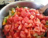 夏野菜とスイカの皮のラタトゥイユ作り方3写真