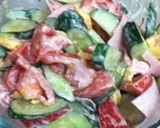 うちの味 きゅうりとトマトのサラダ作り方9写真
