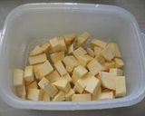 さつま芋とミックスドライフルーツのサラダ作り方1写真