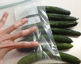 夏。土用の丑の日。鰻には【胡瓜・芥子漬】作り方1写真
