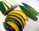 夏野菜の簡単オイル蒸し作り方1写真