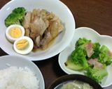 うま酢っ♫　鶏手羽元のさっぱり煮作り方5写真