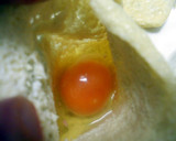 麺つゆで作る①油揚げと卵の巾着煮作り方3写真