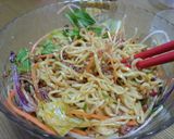 簡単感嘆！汁なし坦々麺みたいな冷やし中華作り方6写真