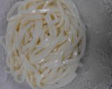 冷凍うどんでナムル入り冷しぶっかけうどん作り方7写真